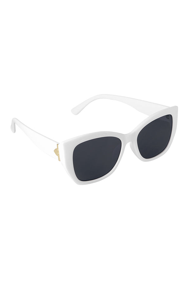 Sonnenbrille Basic Weiss