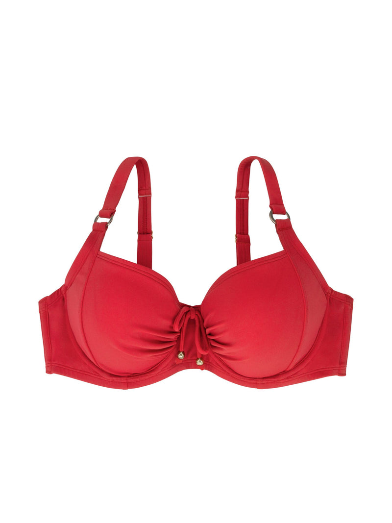 Dorina FIJI Bügel-Bikini-Top Rot